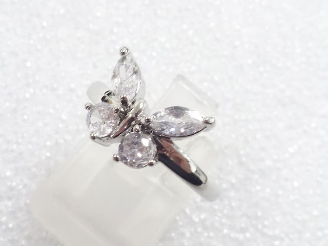 CRYSTAL FASHION RING / JP SIZE 10.5